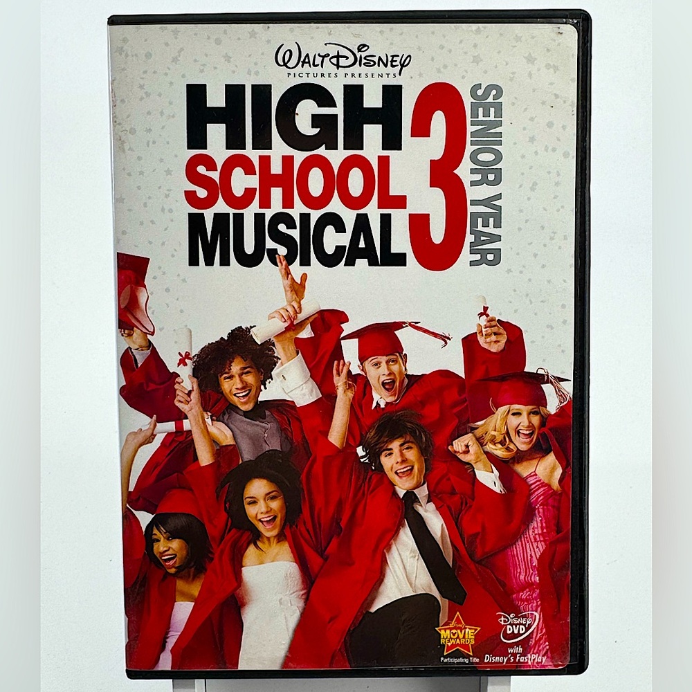 Disney High School Musical 3: Senior Year on DVD.
